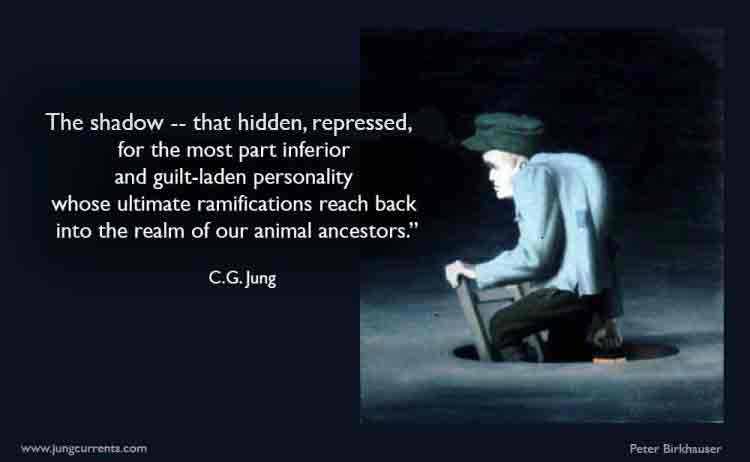 Jung defines his concept of the shadow