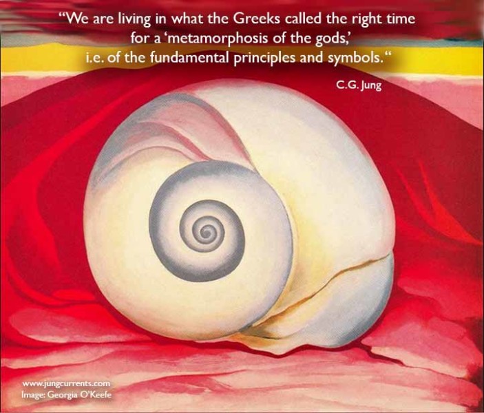 C.G. Jung: “We are living in what the Greeks called the right time for a “metamorphosis of the gods….”
