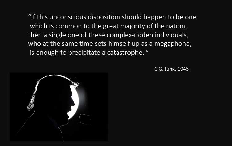 Carl Jung: On the unconscious complexes of a nation triggering a catastrophe
