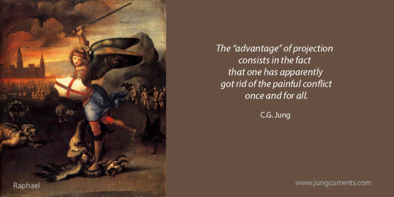 C.G. Jung, on the “advantage” of projection