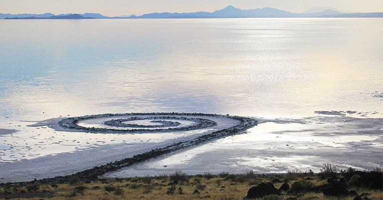 More on Spirals:  The Spiral Jetty