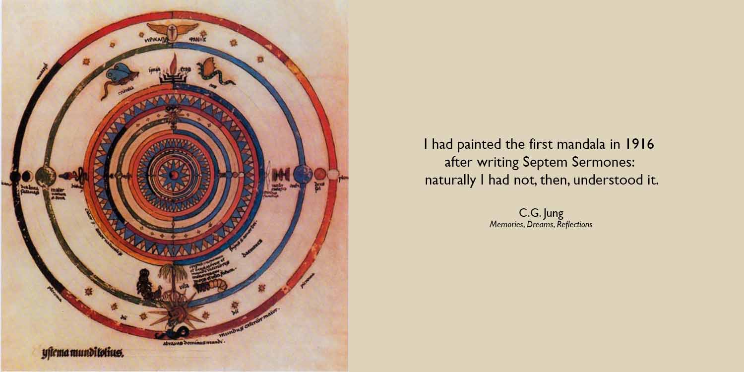 Cg Jung I Had Painted The First Mandala In 1916 Jung Currents